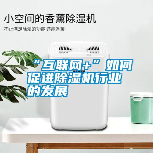 “互聯(lián)網(wǎng)+”如何促進除濕機行業(yè)的發(fā)展