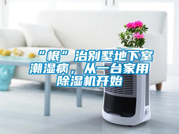 “根”治別墅地下室潮濕病，從一臺(tái)家用除濕機(jī)開始