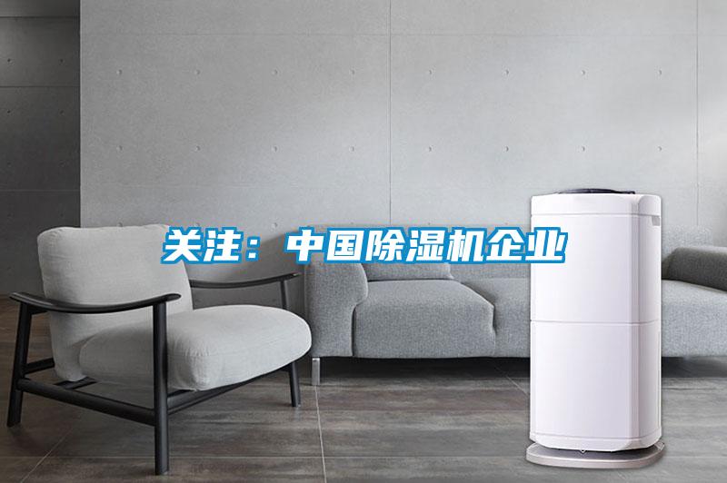 關(guān)注：中國除濕機企業(yè)