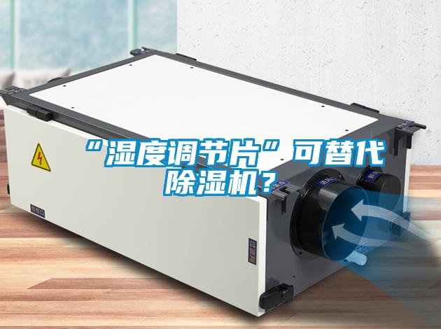 “濕度調(diào)節(jié)片”可替代除濕機？