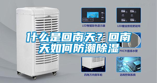 什么是回南天？回南天如何防潮除濕