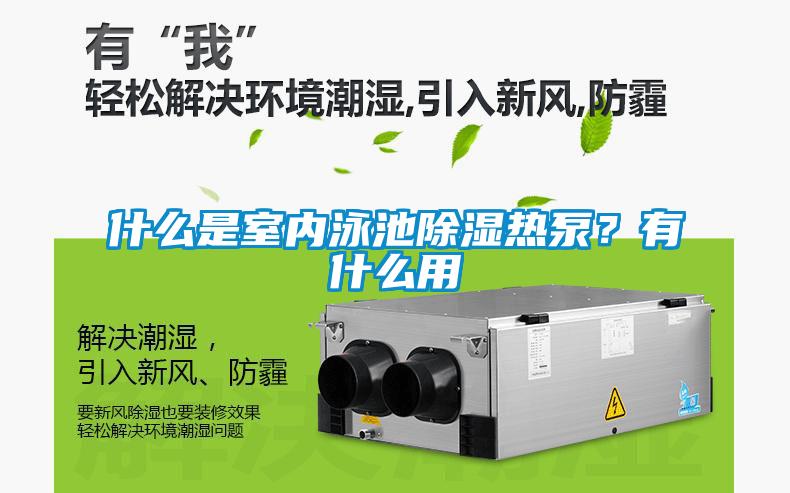 什么是室內(nèi)泳池除濕熱泵？有什么用