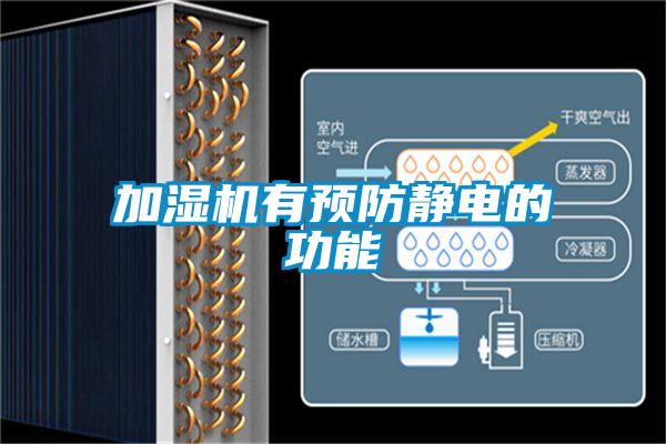 加濕機(jī)有預(yù)防靜電的功能