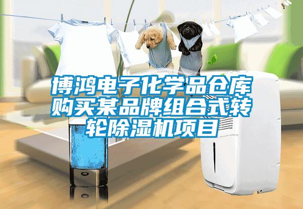 博鴻電子化學(xué)品倉(cāng)庫(kù)購(gòu)買某品牌組合式轉(zhuǎn)輪除濕機(jī)項(xiàng)目