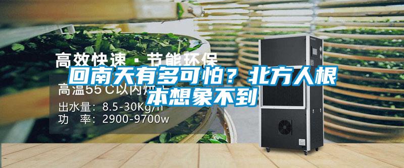 回南天有多可怕？北方人根本想象不到