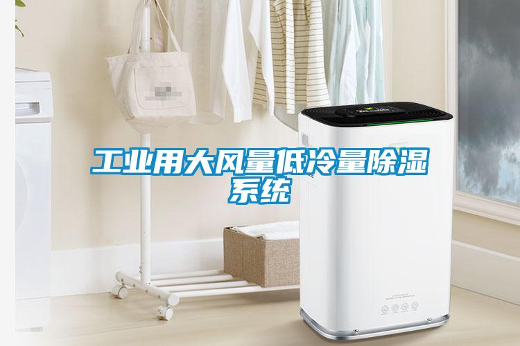 工業(yè)用大風(fēng)量低冷量除濕系統(tǒng)