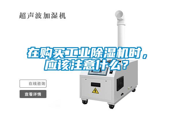 在購(gòu)買(mǎi)工業(yè)除濕機(jī)時(shí)，應(yīng)該注意什么？