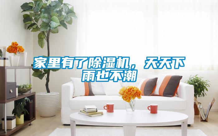 家里有了除濕機(jī)，天天下雨也不潮