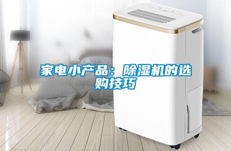 家電小產(chǎn)品：除濕機的選購技巧
