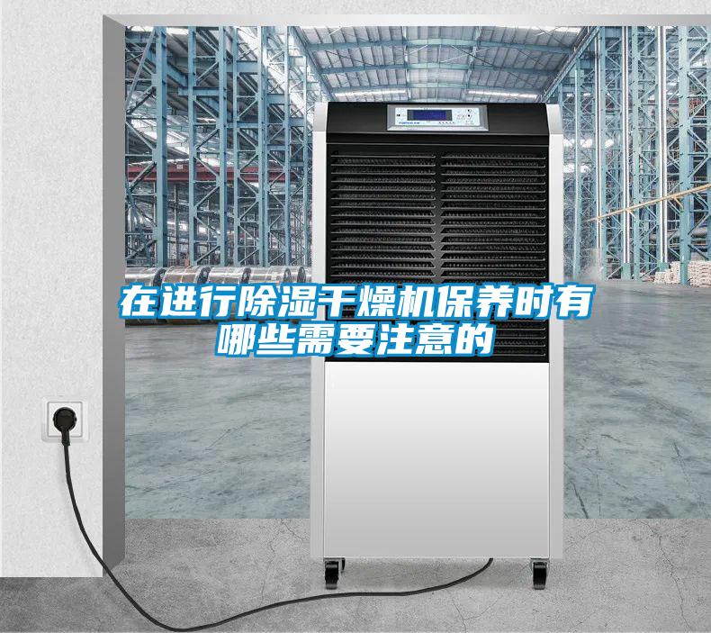 在進(jìn)行除濕干燥機(jī)保養(yǎng)時有哪些需要注意的