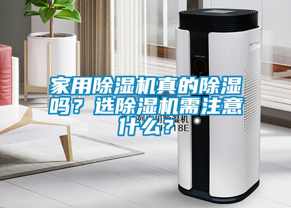 家用除濕機(jī)真的除濕嗎？選除濕機(jī)需注意什么？