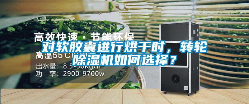 對(duì)軟膠囊進(jìn)行烘干時(shí)，轉(zhuǎn)輪除濕機(jī)如何選擇？