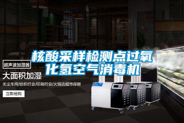核酸采樣檢測點過氧化氫空氣消毒機