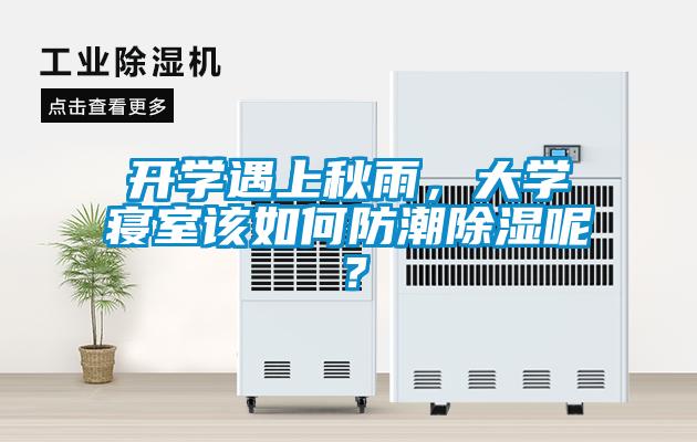 開學(xué)遇上秋雨，大學(xué)寢室該如何防潮除濕呢？