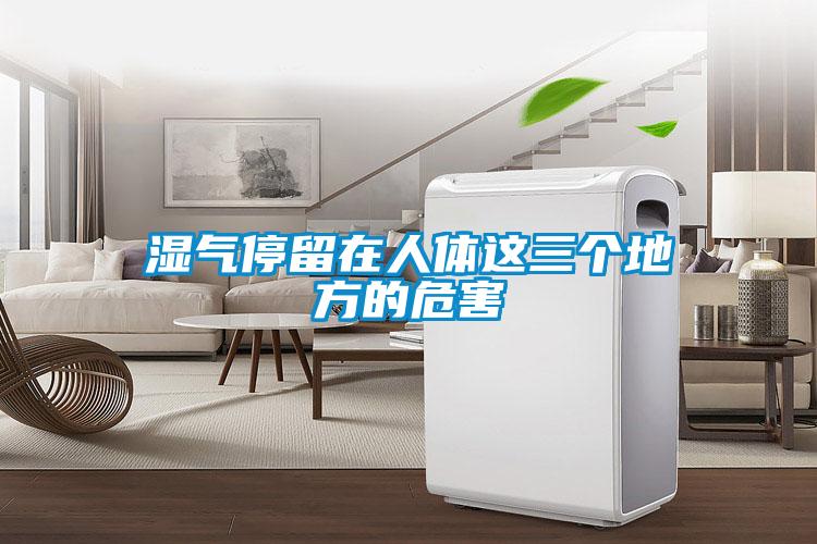 濕氣停留在人體這三個(gè)地方的危害