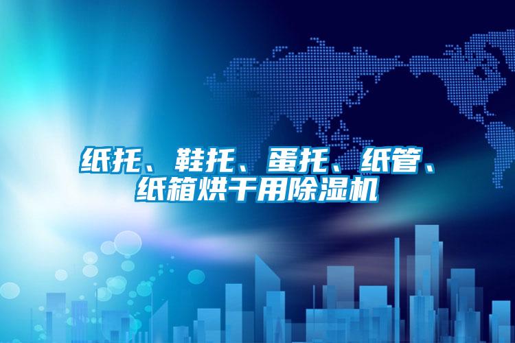 紙托、鞋托、蛋托、紙管、紙箱烘干用除濕機(jī)