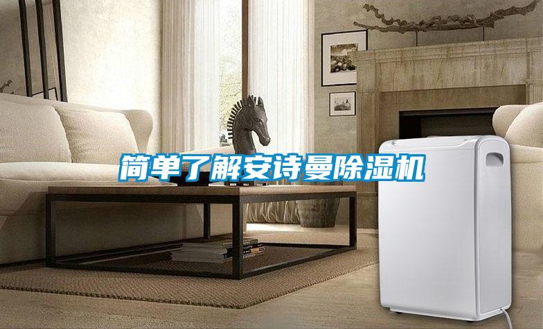 簡單了解安詩曼除濕機(jī)