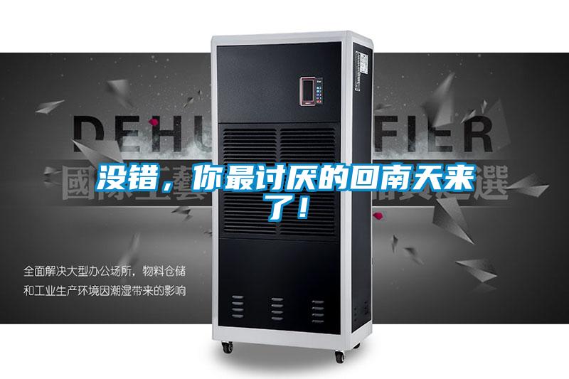 沒錯(cuò)，你最討厭的回南天來了！