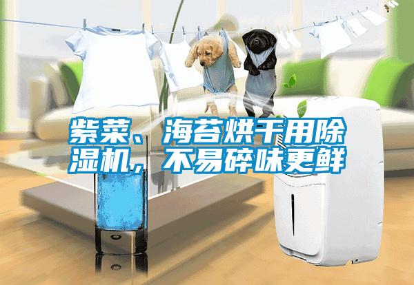 紫菜、海苔烘干用除濕機(jī)，不易碎味更鮮