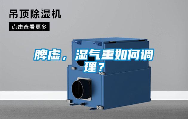 脾虛，濕氣重如何調(diào)理？