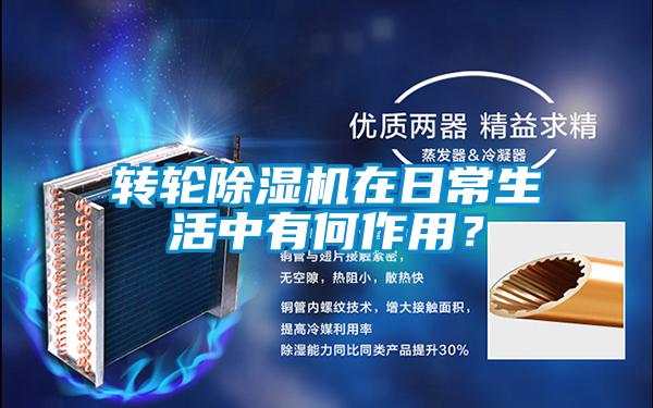 轉(zhuǎn)輪除濕機(jī)在日常生活中有何作用？
