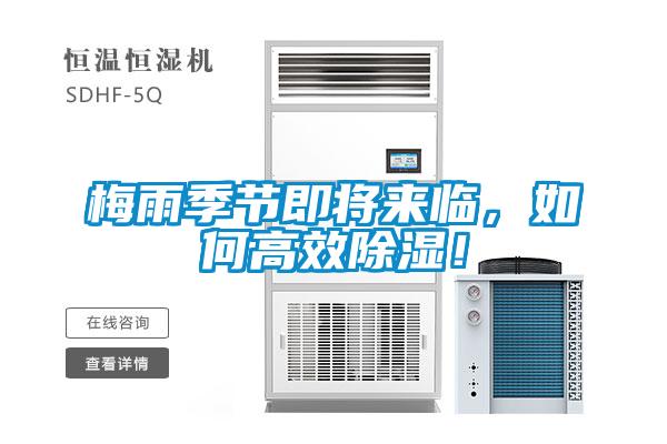 梅雨季節(jié)即將來臨，如何高效除濕！