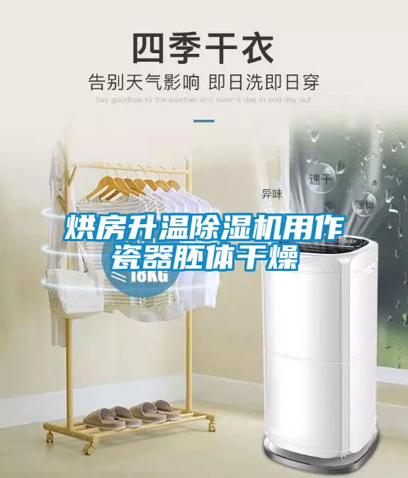 烘房升溫除濕機用作瓷器胚體干燥