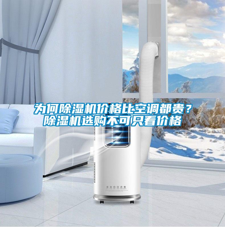為何除濕機(jī)價(jià)格比空調(diào)都貴？除濕機(jī)選購(gòu)不可只看價(jià)格
