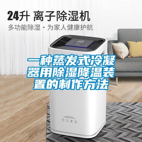 一種蒸發(fā)式冷凝器用除濕降溫裝置的制作方法