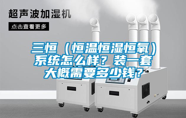 三恒（恒溫恒濕恒氧）系統(tǒng)怎么樣？裝一套大概需要多少錢？