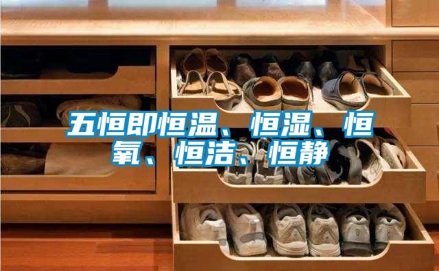 五恒即恒溫、恒濕、恒氧、恒潔、恒靜