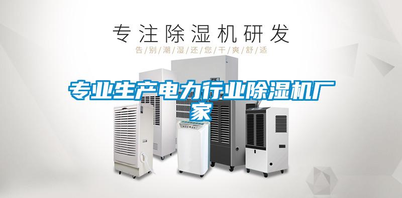 專業(yè)生產電力行業(yè)除濕機廠家