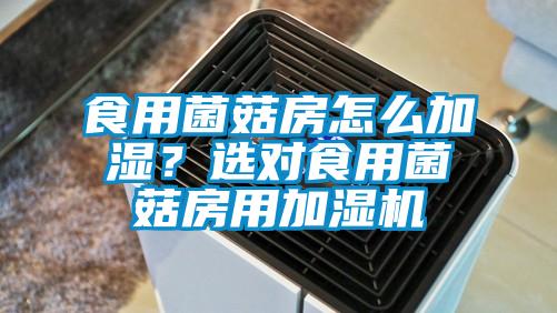 食用菌菇房怎么加濕？選對(duì)食用菌菇房用加濕機(jī)