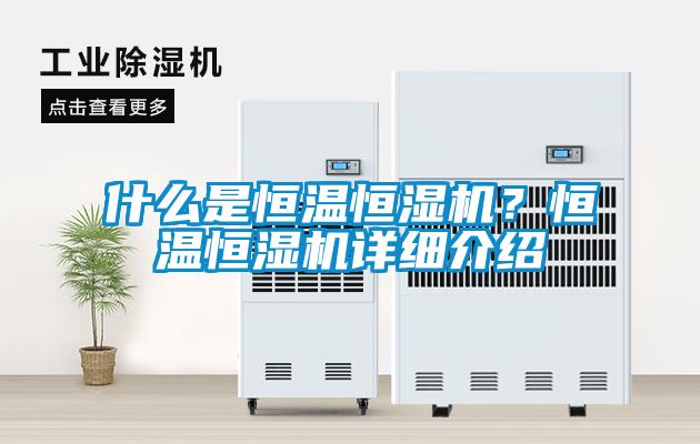 什么是恒溫恒濕機(jī)？恒溫恒濕機(jī)詳細(xì)介紹