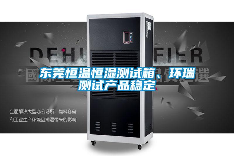 東莞恒溫恒濕測試箱、環(huán)瑞測試產(chǎn)品穩(wěn)定
