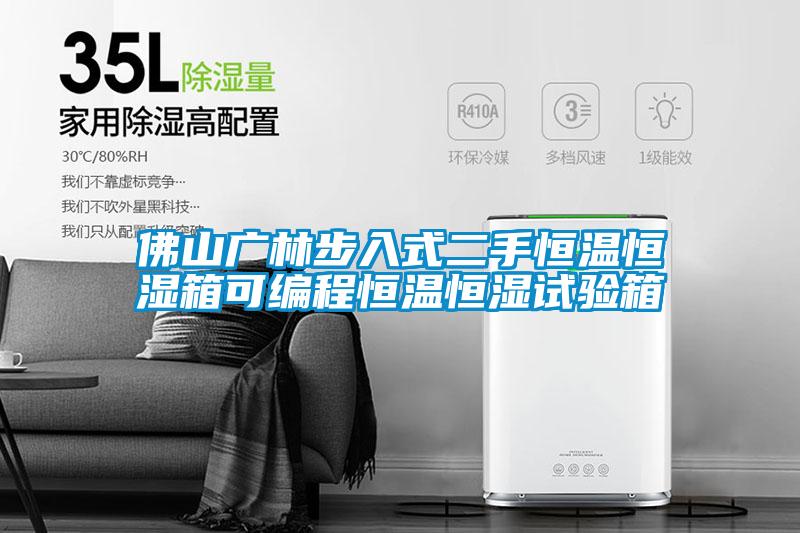 佛山廣林步入式二手恒溫恒濕箱可編程恒溫恒濕試驗(yàn)箱