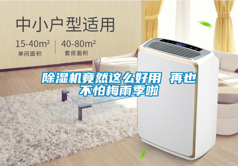 除濕機(jī)竟然這么好用 再也不怕梅雨季啦