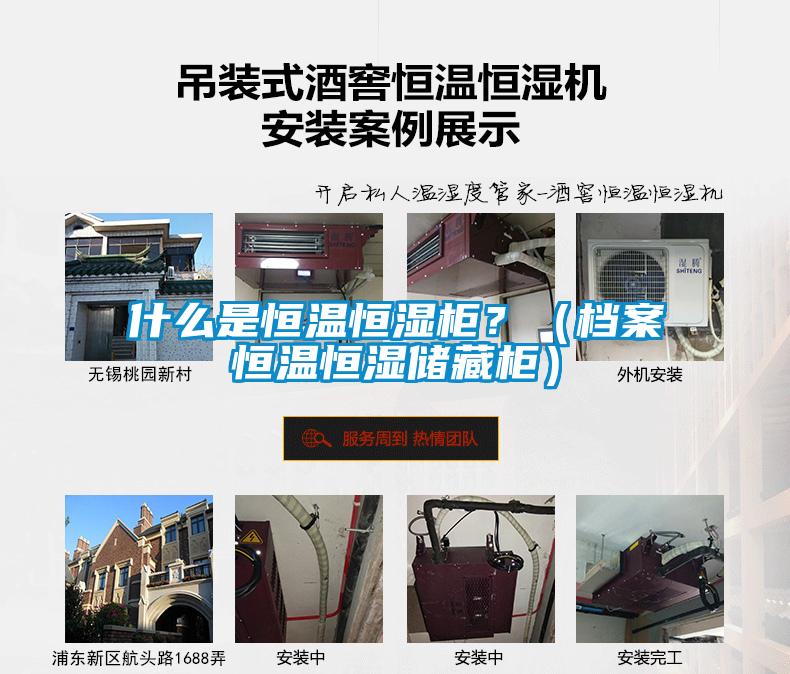 什么是恒溫恒濕柜？（檔案恒溫恒濕儲藏柜）
