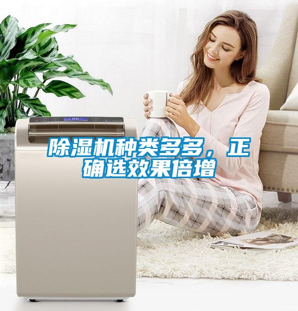 除濕機(jī)種類多多，正確選效果倍增