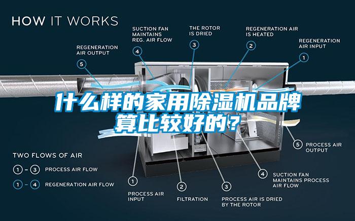 什么樣的家用除濕機品牌算比較好的？
