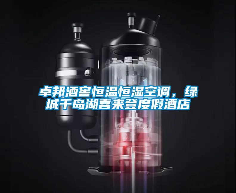 卓邦酒窖恒溫恒濕空調(diào)，綠城千島湖喜來登度假酒店