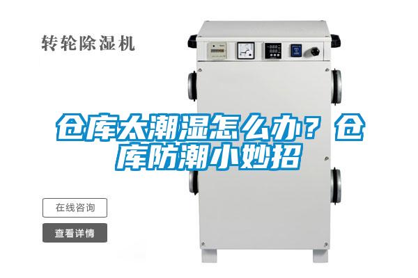 倉庫太潮濕怎么辦？倉庫防潮小妙招