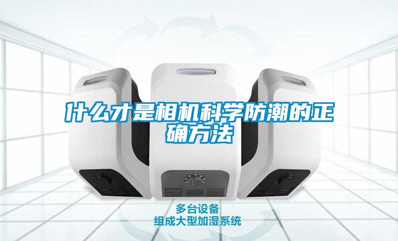 什么才是相機科學防潮的正確方法