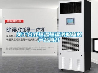 知識(shí)百科關(guān)于臺(tái)式恒溫恒濕試驗(yàn)箱的產(chǎn)品簡(jiǎn)介