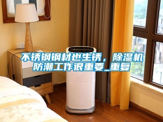 企業(yè)新聞不銹鋼鋼材也生銹，除濕機防潮工作很重要_重復