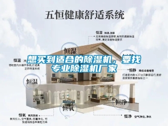 知識百科想買到適合的除濕機，要找專業(yè)除濕機廠家