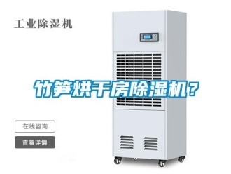 知識(shí)百科竹筍烘干房除濕機(jī)？