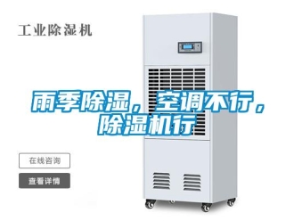 知識百科雨季除濕，空調不行，除濕機行