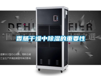 知識(shí)百科香腸干燥中除濕的重要性