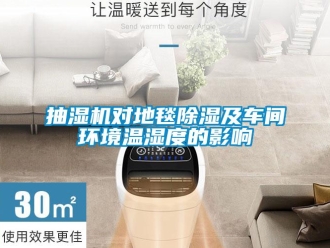 企業(yè)新聞抽濕機(jī)對地毯除濕及車間環(huán)境溫濕度的影響